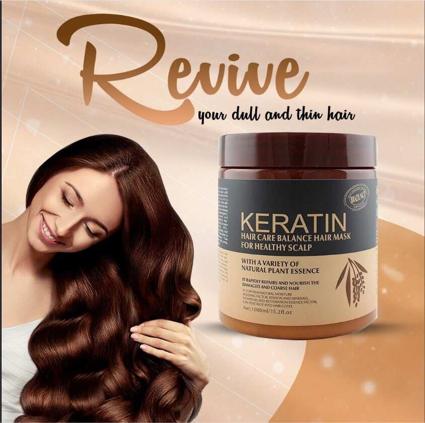 Keratin Hair Mask | Both Boys And Girls | With Free Delivery All Over Pakistan