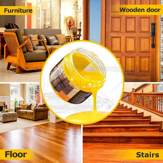 Seasoning Bee Wax With Sponge Wood Polish and Cleaner
