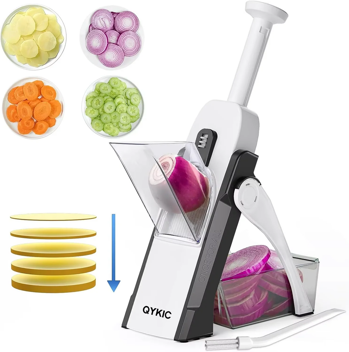 5 IN 1 MULTIFUNCTIONAL VEGETABLE CUTTER | Free Home Delivery